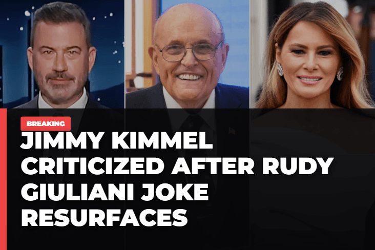 Jimmy Kimmel Under Fire After Rudy Giuliani Joke Resurfaces